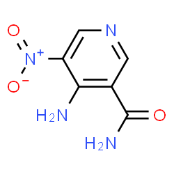 ChemSpider 2D Image | 4-Amino-5-nitronicotinamide | C6H6N4O3
