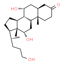 ChemSpider 2D Image | 3-keto Petromyzonol | C24H40O4
