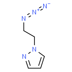 ChemSpider 2D Image | 1-(2-Azidoethyl)-1H-pyrazole | C5H7N5