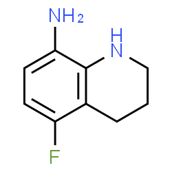 ChemSpider 2D Image | 5-Fluoro-1,2,3,4-tetrahydro-8-quinolinamine | C9H11FN2