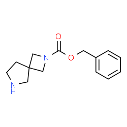 ChemSpider 2D Image | Benzyl 2,6-diazaspiro[3.4]octane-2-carboxylate | C14H18N2O2
