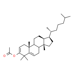ChemSpider 2D Image | Dammaradienyl acetate | C31H50O2