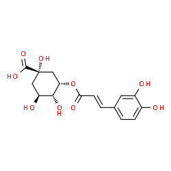 ChemSpider 2D Image | 5-Caffeoylquinic acid | C16H18O9