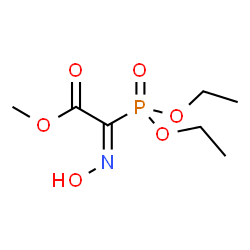 ChemSpider 2D Image | Methyl (2E)-(diethoxyphosphoryl)(hydroxyimino)acetate | C7H14NO6P