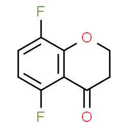 ChemSpider 2D Image | 5,8-difluorochroman-4-one | C9H6F2O2