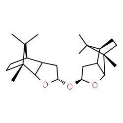 ChemSpider 2D Image | (1S,4S,7S,1'R,4'S,7'R)-4,4'-Oxybis(1,10,10-trimethyl-3-oxatricyclo[5.2.1.0~2,6~]decane) | C24H38O3