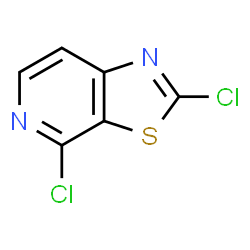 ChemSpider 2D Image | 2,4-Dichloro[1,3]thiazolo[5,4-c]pyridine | C6H2Cl2N2S