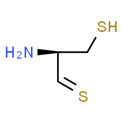 ChemSpider 2D Image | (2S)-2-Amino-3-sulfanylpropanethial | C3H7NS2