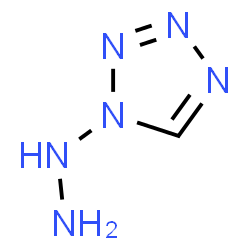 ChemSpider 2D Image | 1-Hydrazino-1H-tetrazole | CH4N6