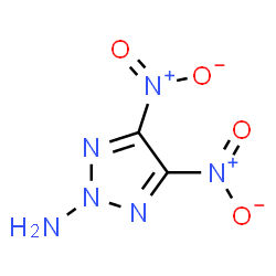 ChemSpider 2D Image | 4,5-Dinitro-2H-1,2,3-triazol-2-amine | C2H2N6O4