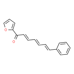ChemSpider 2D Image | (2E,4E,6E)-1-(2-Furyl)-7-phenyl-2,4,6-heptatrien-1-one | C17H14O2