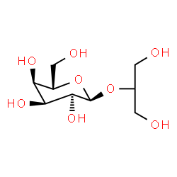 ChemSpider 2D Image | 1,3-Dihydroxy-2-propanyl alpha-L-allopyranoside | C9H18O8