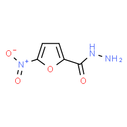 ChemSpider 2D Image | 5-Nitro-2-furohydrazide | C5H5N3O4