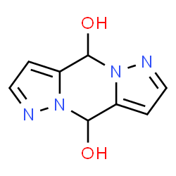 ChemSpider 2D Image | 4H,9H-dipyrazolo[1,5-a:1',5'-d]pyrazine-4,9-diol | C8H8N4O2