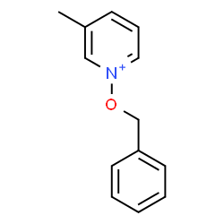 ChemSpider 2D Image | 1-(Benzyloxy)-3-methylpyridinium | C13H14NO