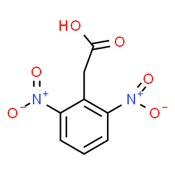 ChemSpider 2D Image | (2,6-Dinitrophenyl)acetic acid | C8H6N2O6