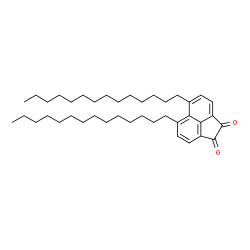 ChemSpider 2D Image | 5,6-Ditetradecylacenaphthoquinone | C40H62O2