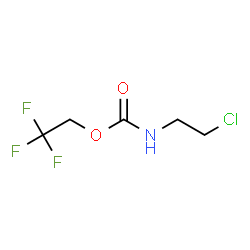 ChemSpider 2D Image | 2,2,2-Trifluoroethyl (2-chloroethyl)carbamate | C5H7ClF3NO2
