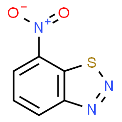 ChemSpider 2D Image | 7-Nitro-1,2,3-benzothiadiazole | C6H3N3O2S