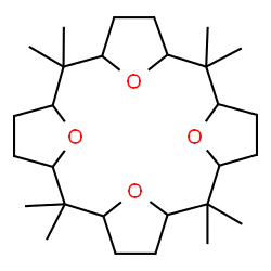 ChemSpider 2D Image | 2,2,7,7,12,12,17,17-Octamethyl-21,22,23,24-tetraoxapentacyclo[16.2.1.1~3,6~.1~8,11~.1~13,16~]tetracosane | C28H48O4