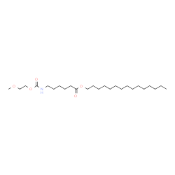 ChemSpider 2D Image | Pentadecyl 6-{[(2-methoxyethoxy)carbonyl]amino}hexanoate | C25H49NO5