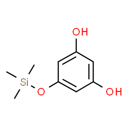 ChemSpider 2D Image | 5-[(Trimethylsilyl)oxy]-1,3-benzenediol | C9H14O3Si