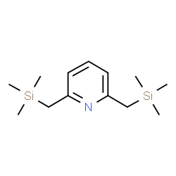 ChemSpider 2D Image | 2,6-Bis[(trimethylsilyl)methyl]pyridine | C13H25NSi2