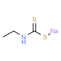 ChemSpider 2D Image | Sodium ethylcarbamodithioate | C3H6NNaS2