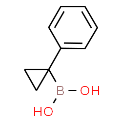 ChemSpider 2D Image | (1-Phenylcyclopropyl)boronic acid | C9H11BO2