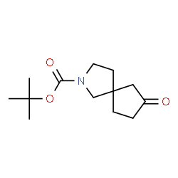 ChemSpider 2D Image | tert-butyl 7-oxo-2-azaspiro[4.4]nonane-2-carboxylate | C13H21NO3