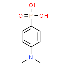ChemSpider 2D Image | [4-(Dimethylamino)phenyl]phosphonic acid | C8H12NO3P