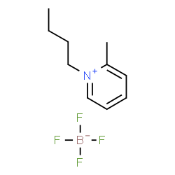 ChemSpider 2D Image | 1-Butyl-2-methylpyridinium tetrafluoroborate | C10H16BF4N