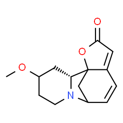ChemSpider 2D Image | (2R)-4-Methoxy-14-oxa-7-azatetracyclo[6.6.1.0~1,11~.0~2,7~]pentadeca-9,11-dien-13-one | C14H17NO3