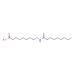 ChemSpider 2D Image | 9-(Nonanoylamino)nonanoic acid | C18H35NO3