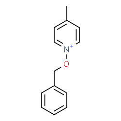 ChemSpider 2D Image | 1-(Benzyloxy)-4-methylpyridinium | C13H14NO