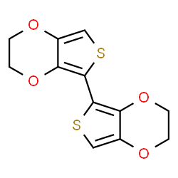 ChemSpider 2D Image | 2,2',3,3'-Tetrahydro-5,5'-bithieno[3,4-b][1,4]dioxine | C12H10O4S2