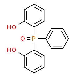 ChemSpider 2D Image | 2,2'-(Phenylphosphoryl)diphenol | C18H15O3P