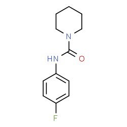 ChemSpider 2D Image | N-(4-Fluorophenyl)-1-piperidinecarboxamide | C12H15FN2O