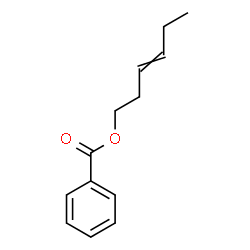 ChemSpider 2D Image | 3-Hexenyl benzoate | C13H16O2