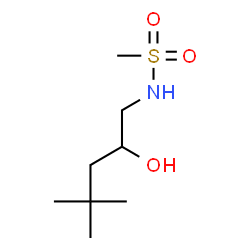 ChemSpider 2D Image | N-(2-Hydroxy-4,4-dimethylpentyl)methanesulfonamide | C8H19NO3S