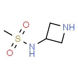 ChemSpider 2D Image | N-(3-Azetidinyl)methanesulfonamide | C4H10N2O2S