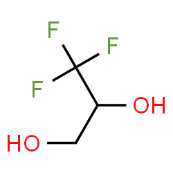 ChemSpider 2D Image | 3,3,3-Trifluoro-1,2-propanediol | C3H5F3O2