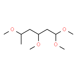 ChemSpider 2D Image | 1,1,3,5-Tetramethoxyhexane | C10H22O4