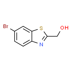 ChemSpider 2D Image | (6-Bromobenzo[d]thiazol-2-yl)methanol | C8H6BrNOS