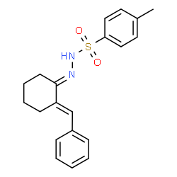 ChemSpider 2D Image | N'-[(1E,2E)-2-Benzylidenecyclohexylidene]-4-methylbenzenesulfonohydrazide | C20H22N2O2S