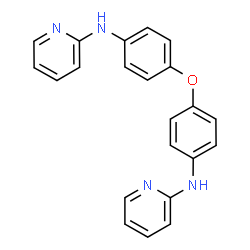 ChemSpider 2D Image | N,N'-(Oxydi-4,1-phenylene)di(2-pyridinamine) | C22H18N4O