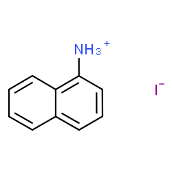 ChemSpider 2D Image | 1-Naphthalenaminium iodide | C10H10IN