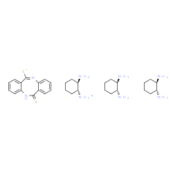 ChemSpider 2D Image | (1R,2R)-2-Aminocyclohexanaminium 12-thioxo-11,12-dihydrodibenzo[b,f][1,5]diazocine-6-thiolate - (1R,2R)-1,2-cyclohexanediamine (1:1:2) | C32H52N8S2