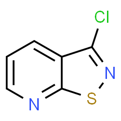 ChemSpider 2D Image | 3-Chloro[1,2]thiazolo[5,4-b]pyridine | C6H3ClN2S