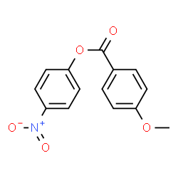 ChemSpider 2D Image | 4-Nitrophenyl 4-methoxybenzoate | C14H11NO5